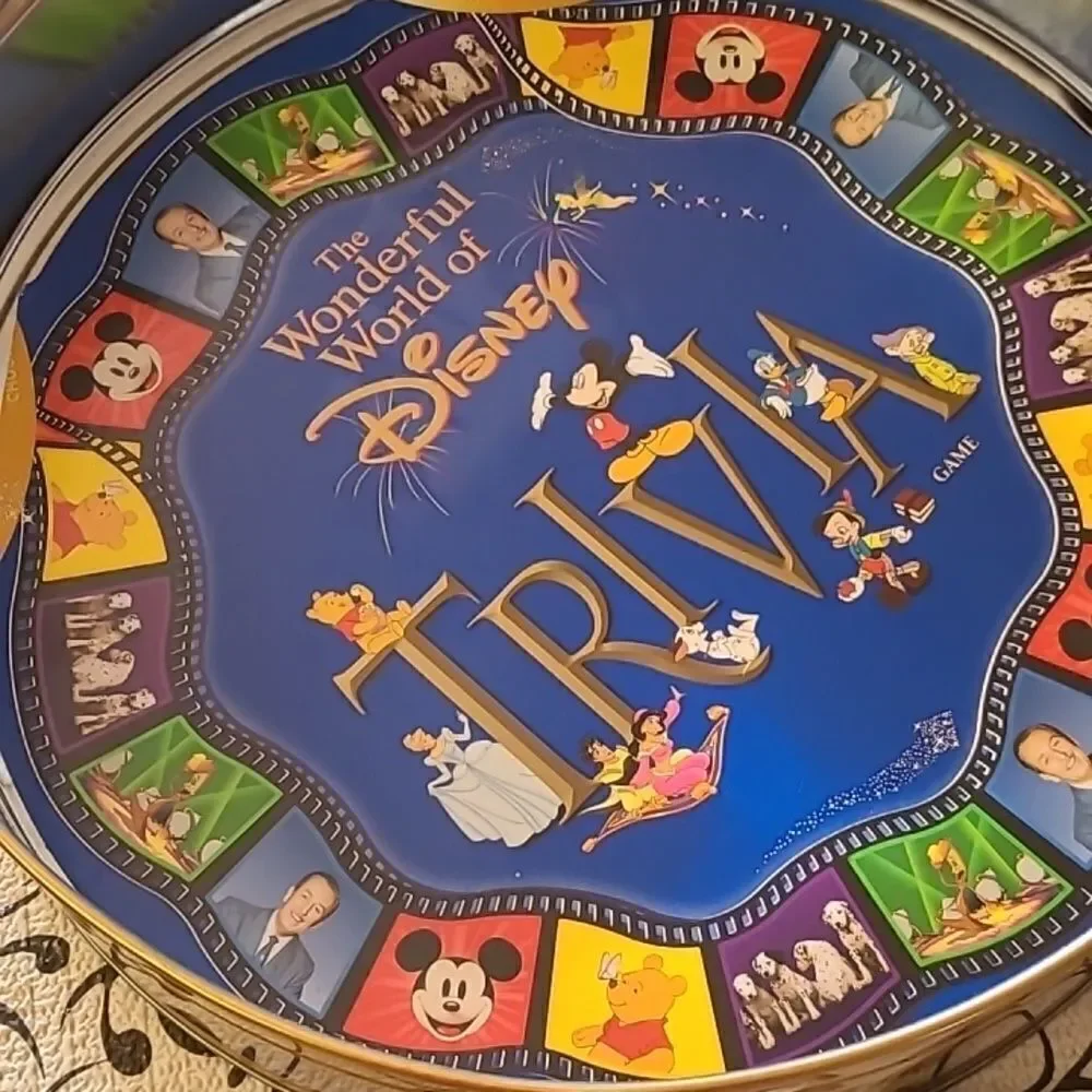 Disney Trivia Game Tin